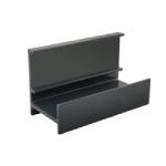 Der untere Halter der Setzstufe