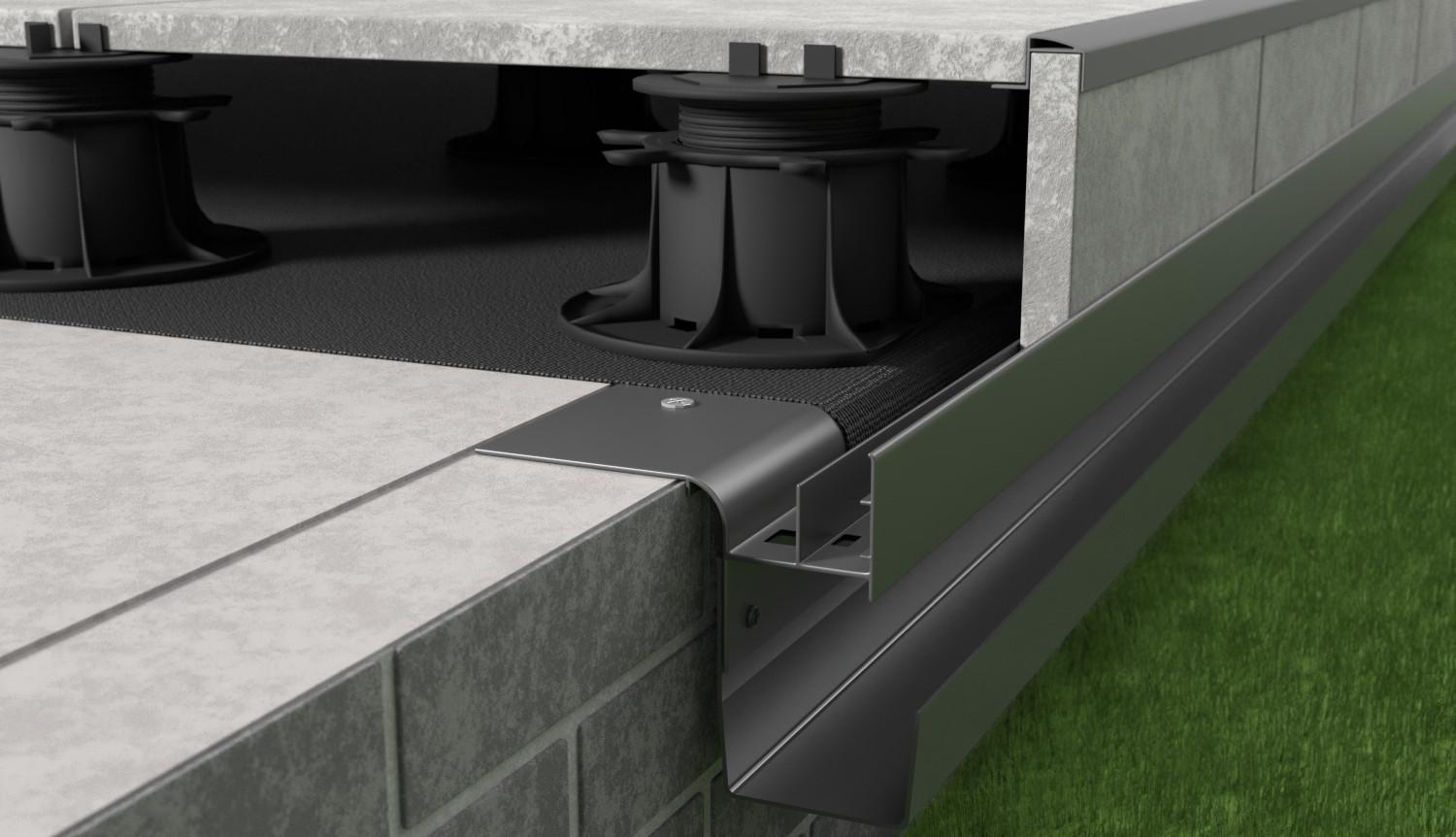 W20R Terrassenleiste